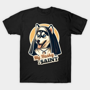 Husky Nun T-Shirt